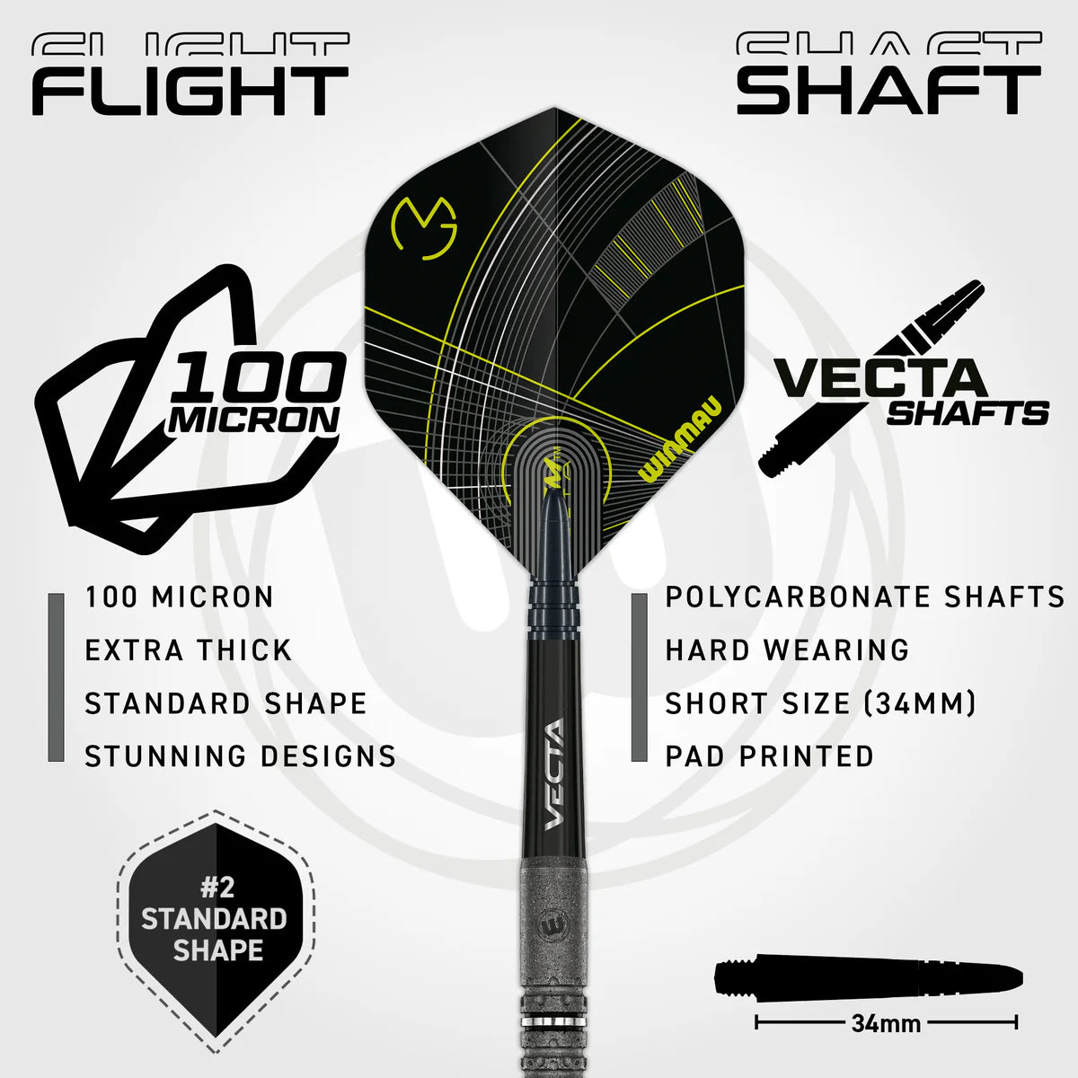 Winmau - MVG Signature Edition - 90% Tungsten Darts