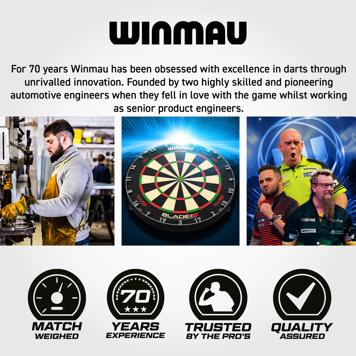 Winmau - MVG Signature Edition - 90% Tungsten Darts