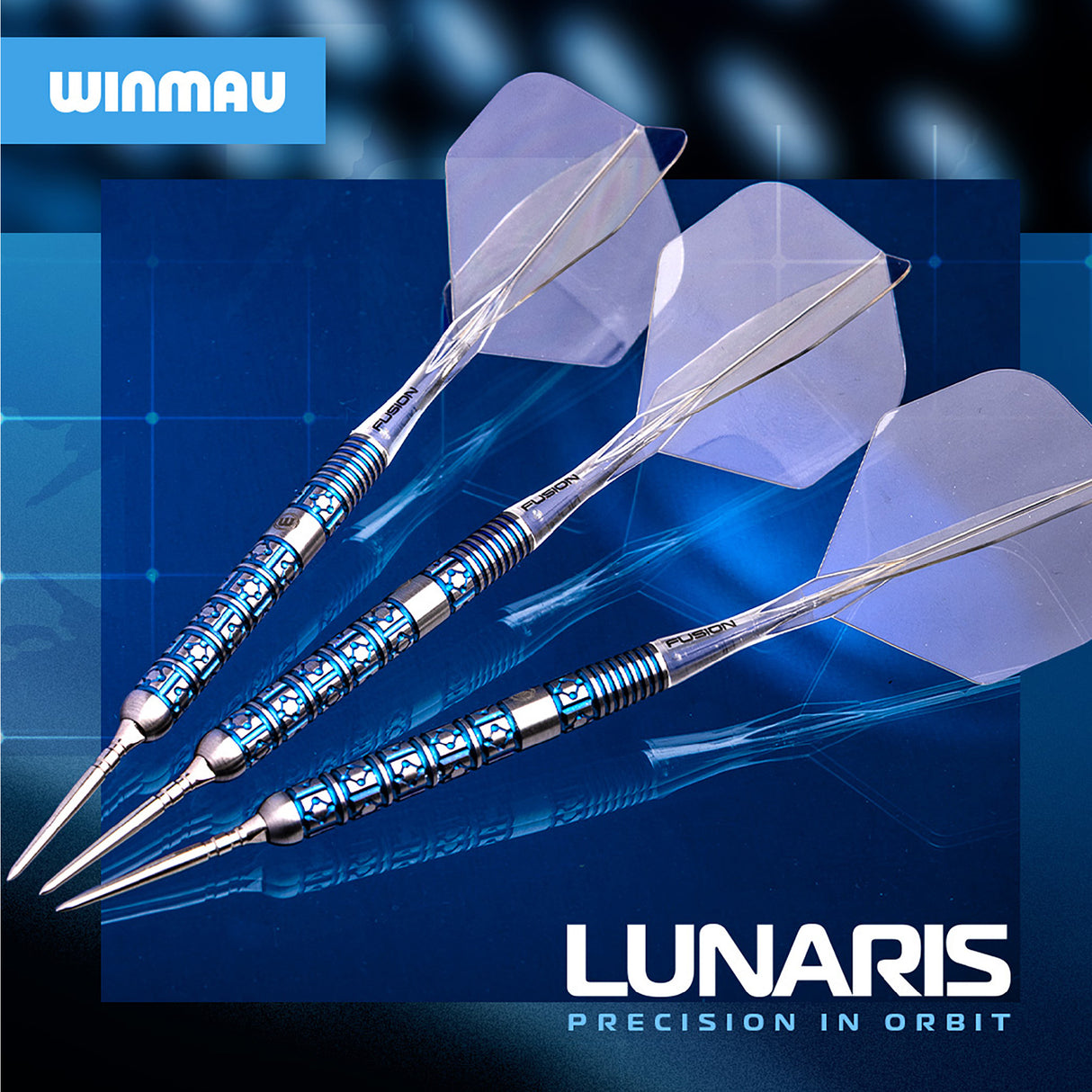 Winmau - Lunaris Parallel - 90% Tungsten Darts (SP)