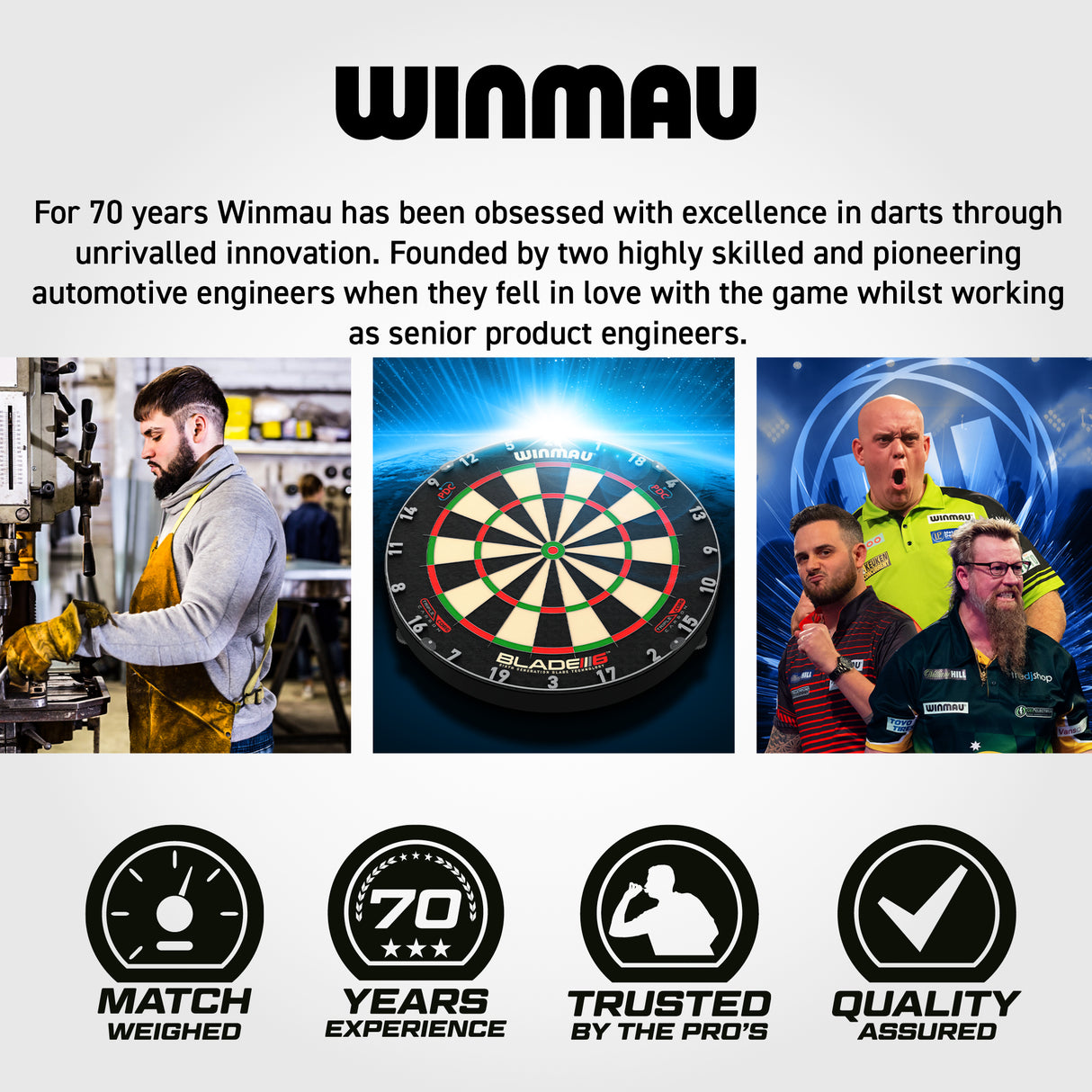 Winmau - Exion Parallel - 90% Tungsten Darts (SP)