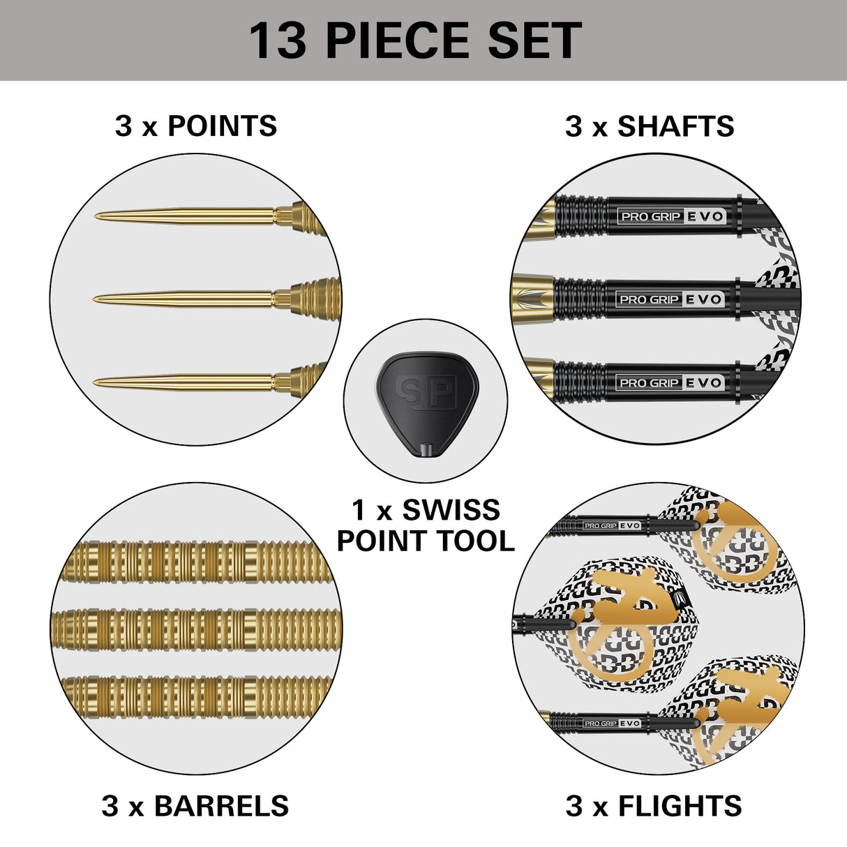 Target - Bolide Envy 01 - 90% Tungsten Darts (SP)