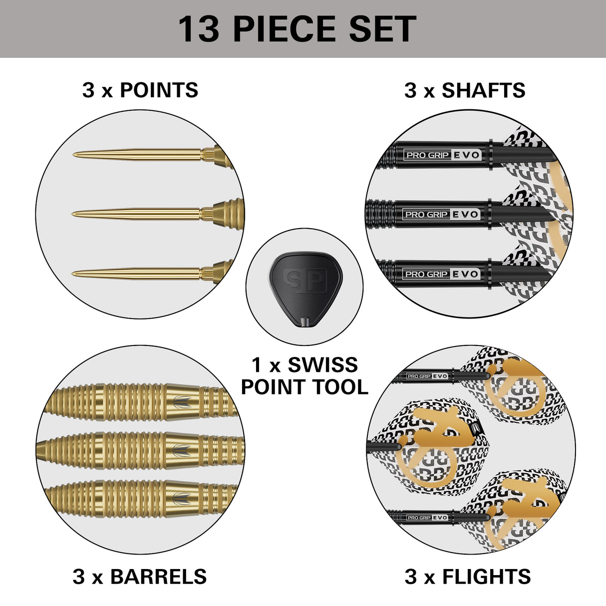Target - Bolide Envy 05 - 90% Tungsten Darts (SP)