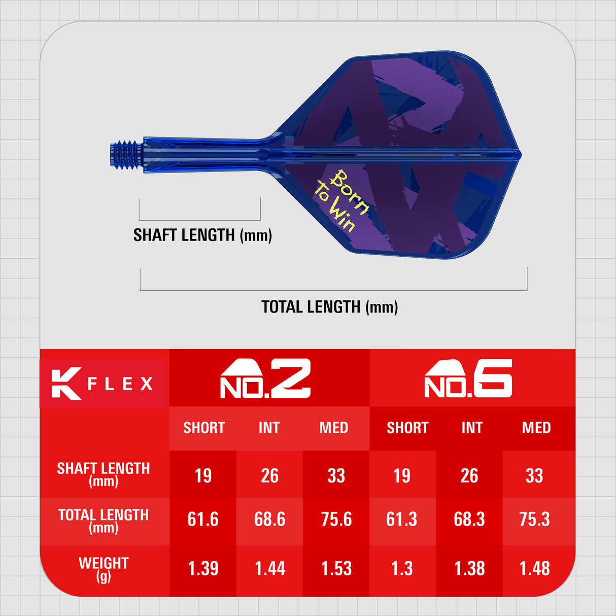 Target - Luke Littler Born To Win K-Flex No.6