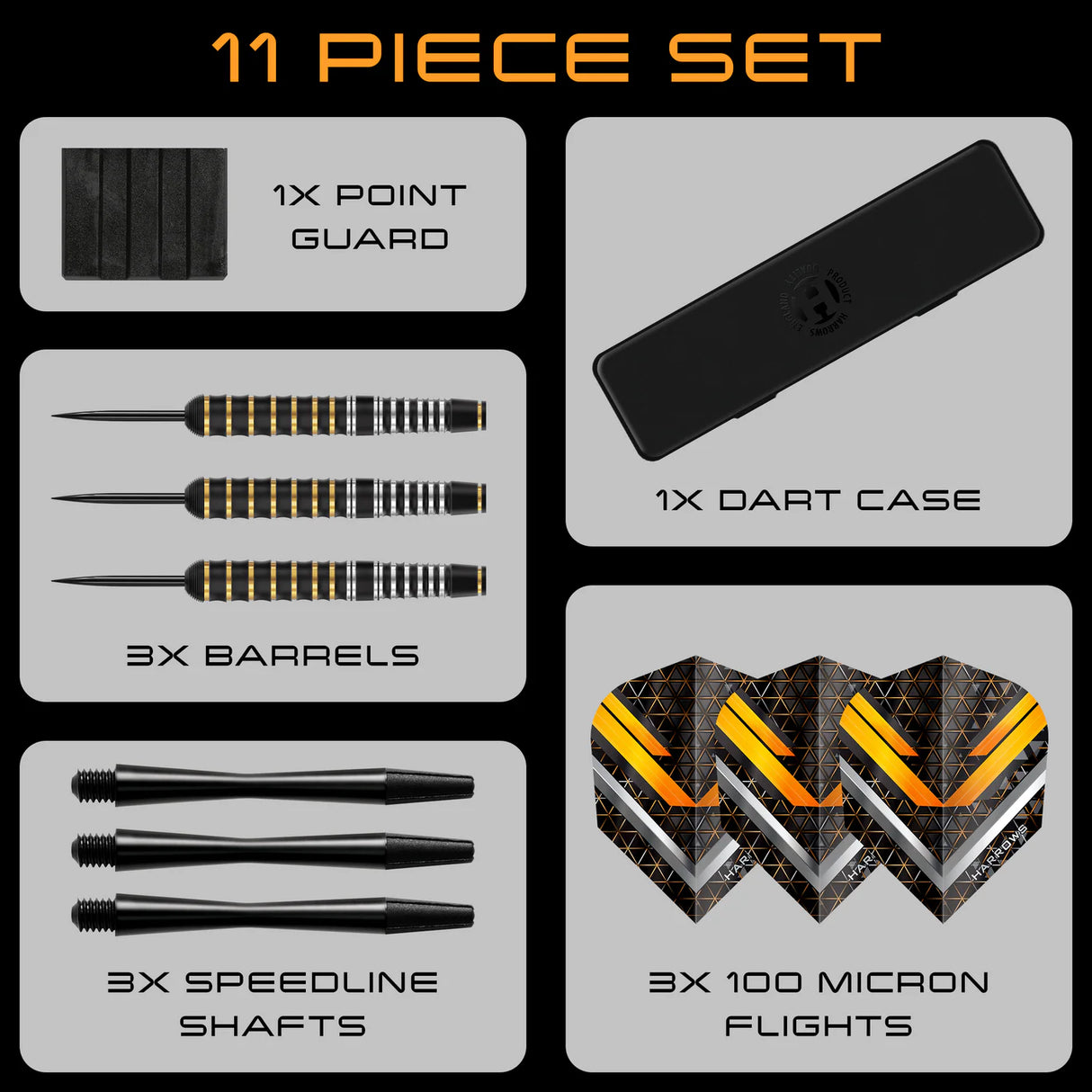 Harrows - Vulcan - Brass Darts