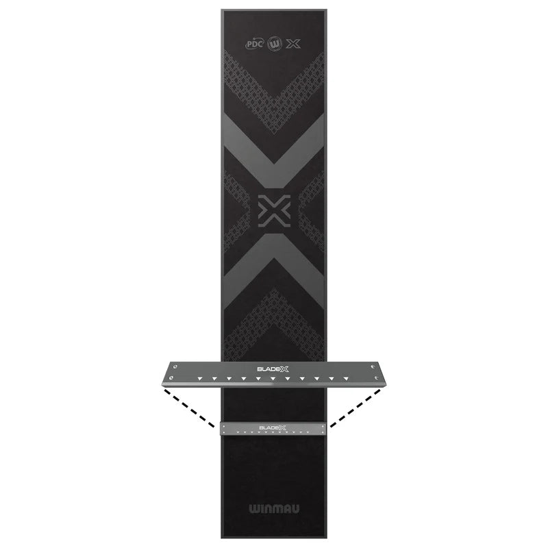 Winmau - Pro Zone Precision Soft Feel Blade X Darts Mat & Integrated Oche