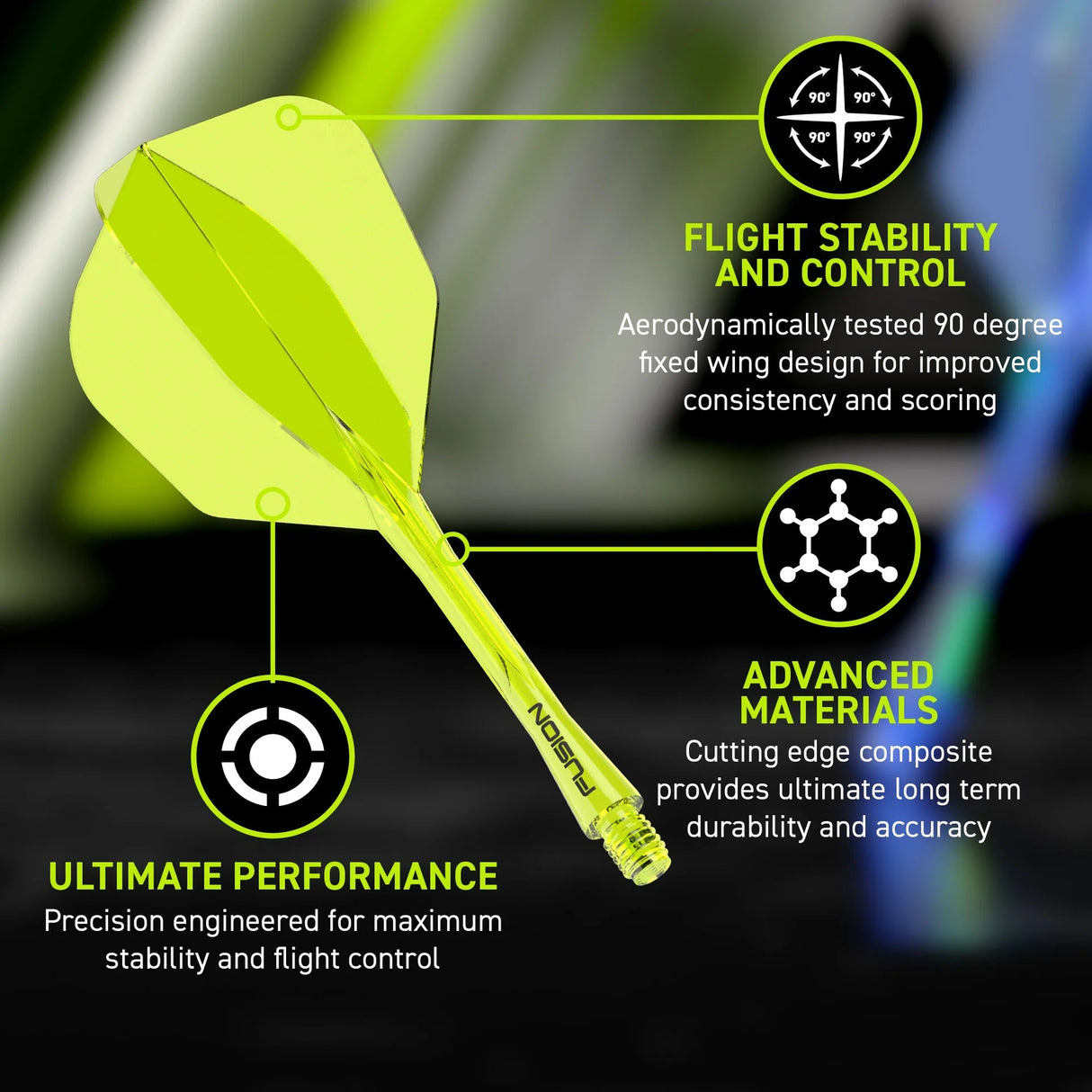 Winmau - Fusion Flight System No.6 (6 Colours)