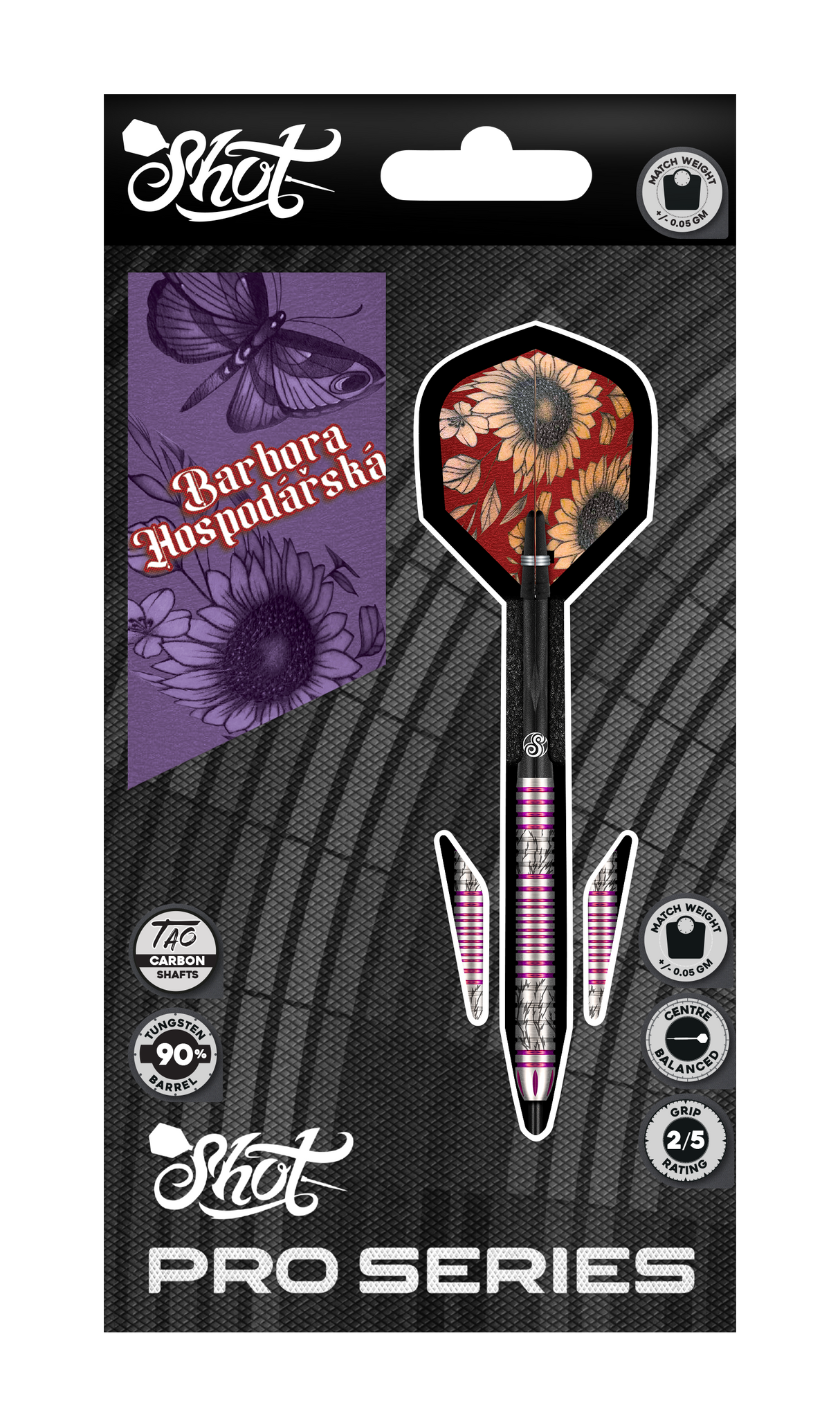 Shot - Pro Series Barbora Hospodarska 2.0 - 90% Tungsten Darts