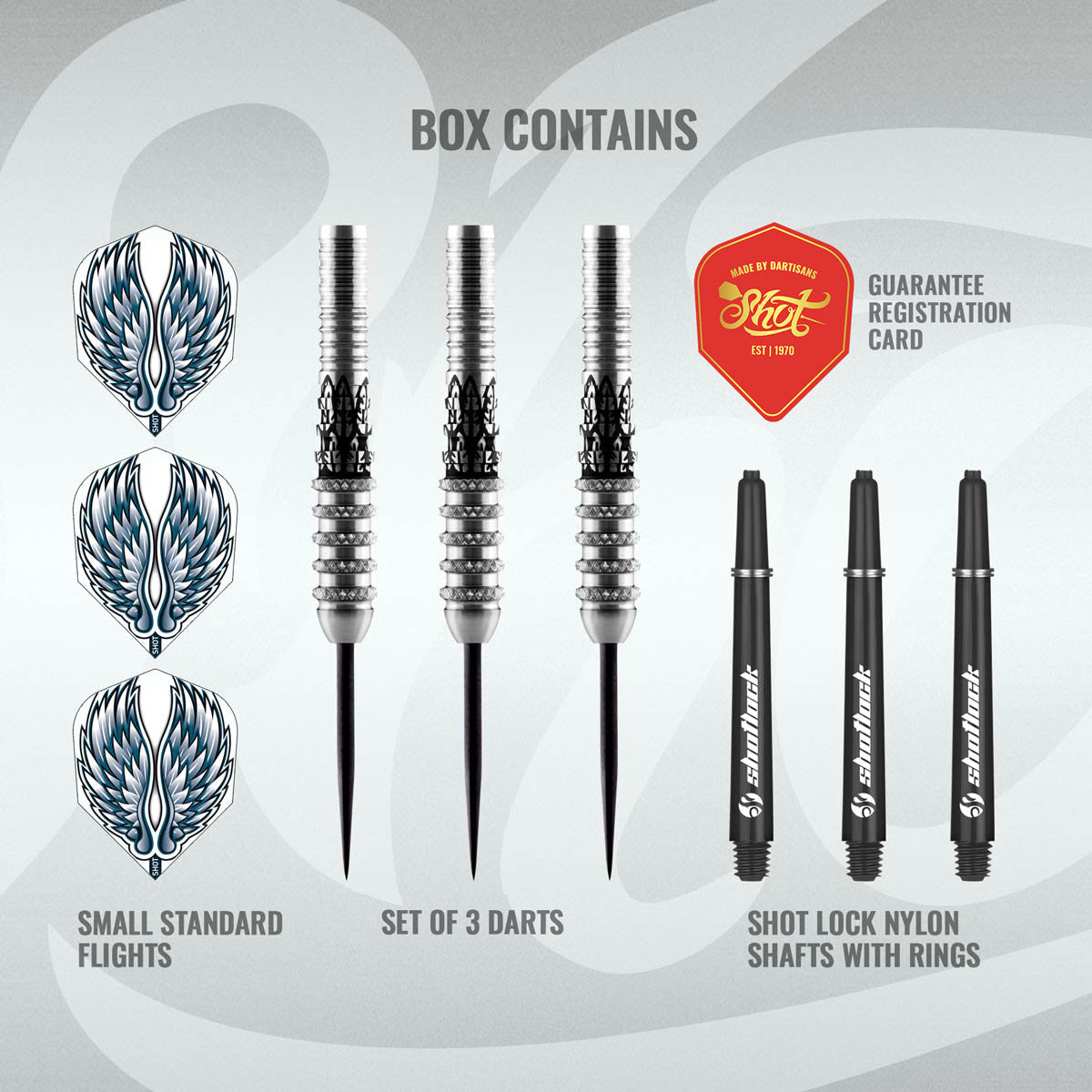 Shot - Birds Of Prey Kite - 80% Tungsten Darts