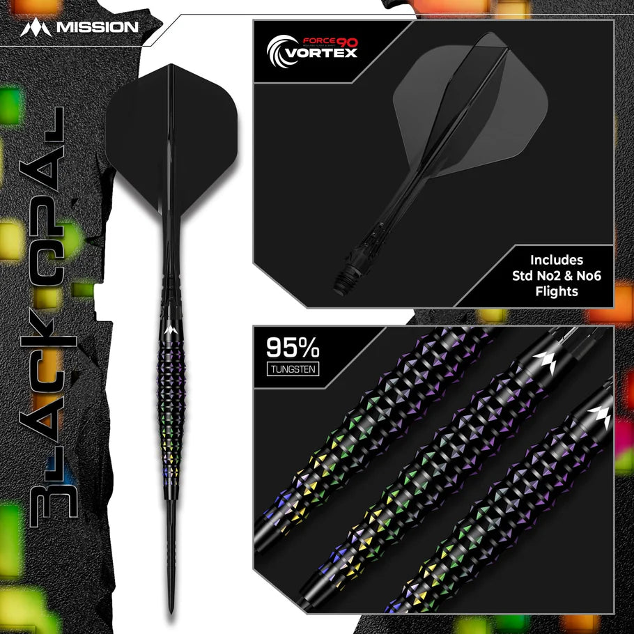 Mission - Black Opal - 95% Tungsten Darts
