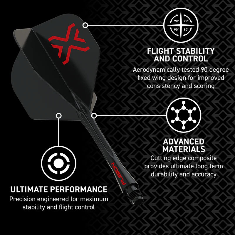 Winmau - Blade X Fusion Flight System No.2