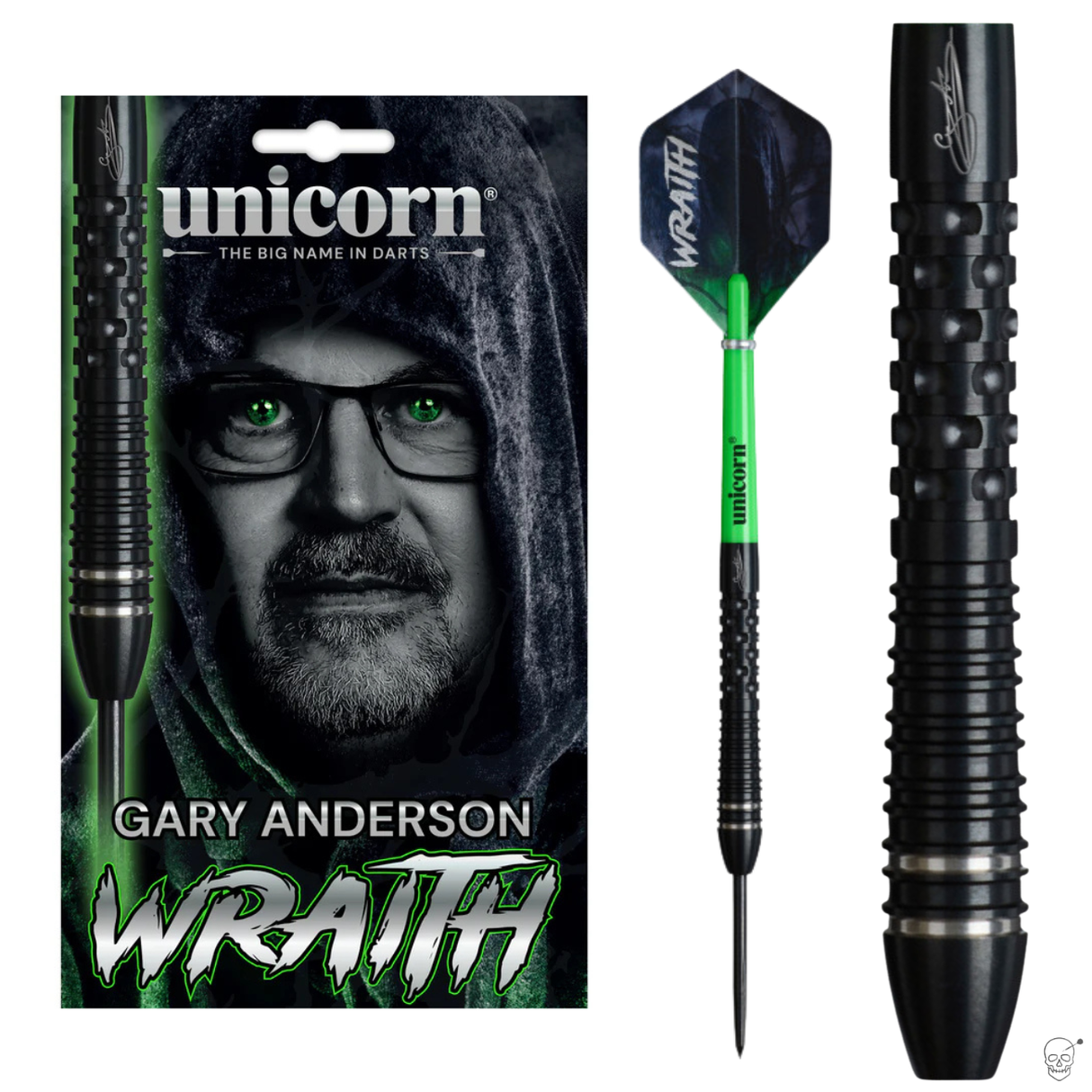 Unicorn - Gary Anderson Wraith - 90% Tungsten Darts