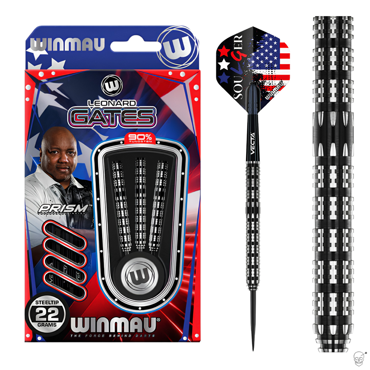 Winmau - Leonard Gates - 90% Tungsten Darts