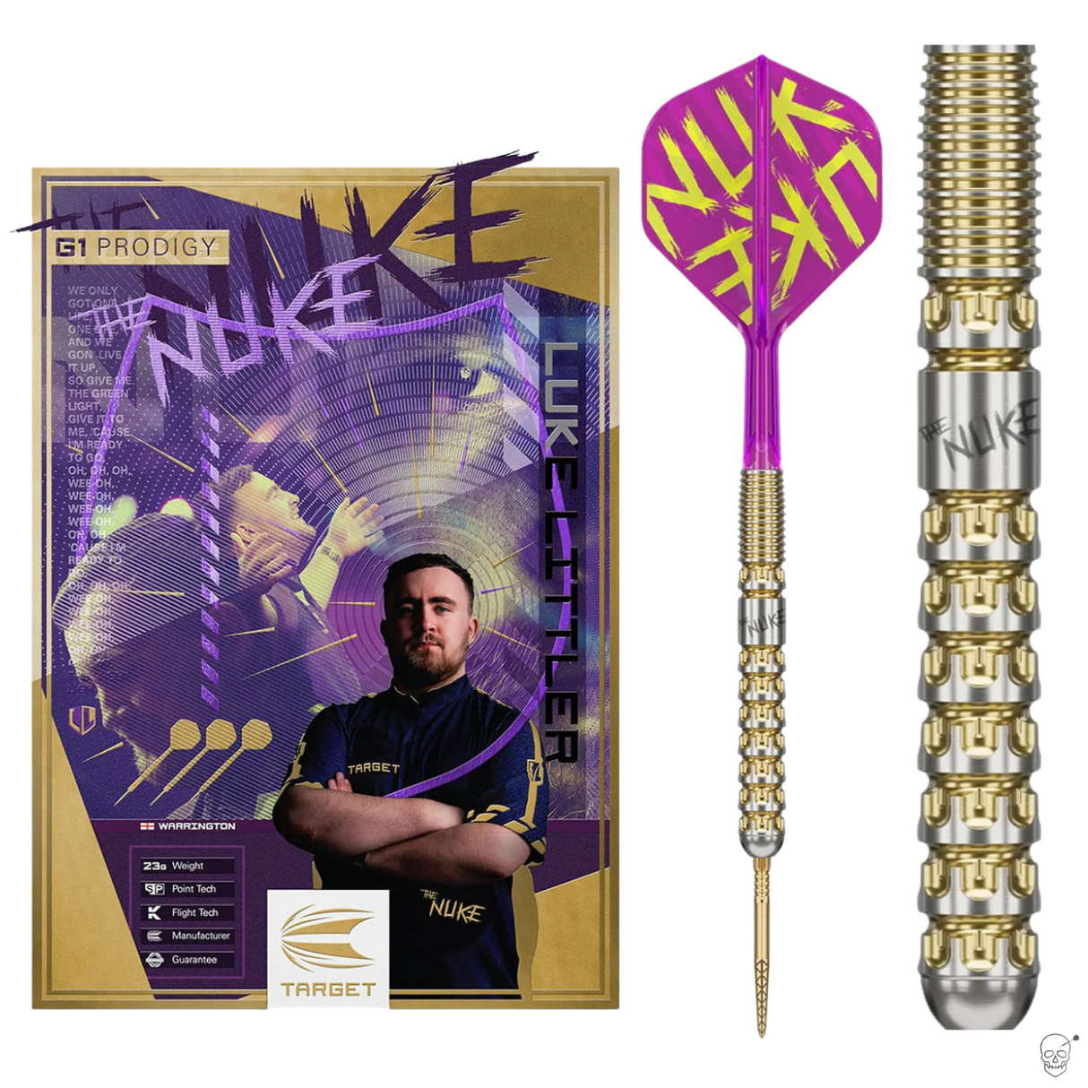 Target - Luke Littler G1 Prodigy - 90% Tungsten Darts (SP)