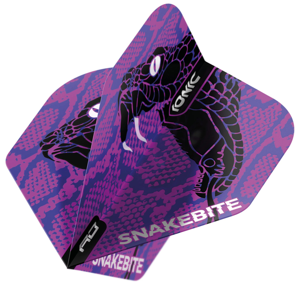 Red Dragon Peter Wright Snake Purple No.2 dart flights set of three