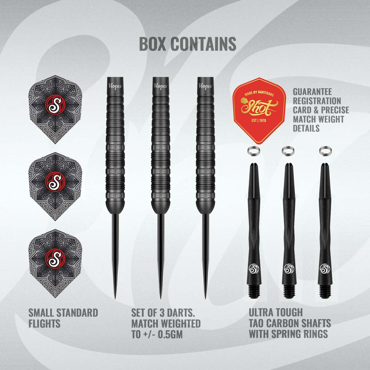 Shot - Haupai Puha 2.0 - 90% Tungsten Darts