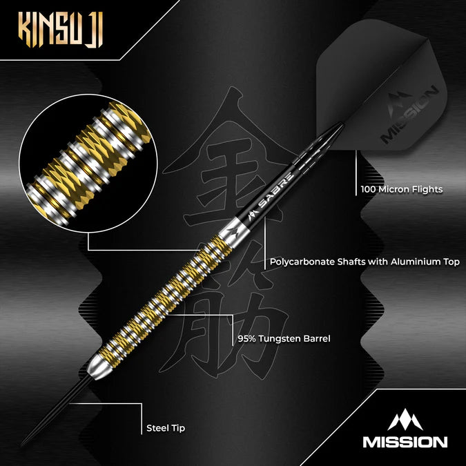 Mission - Kinsuji - 95% Tungsten Darts