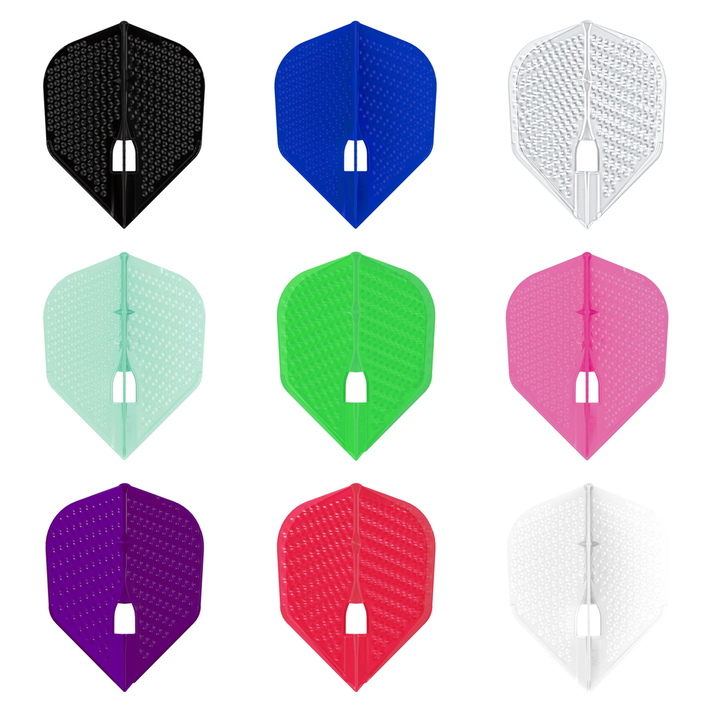 L-Style Pro L3 Dimple Flights - All Colours Hero