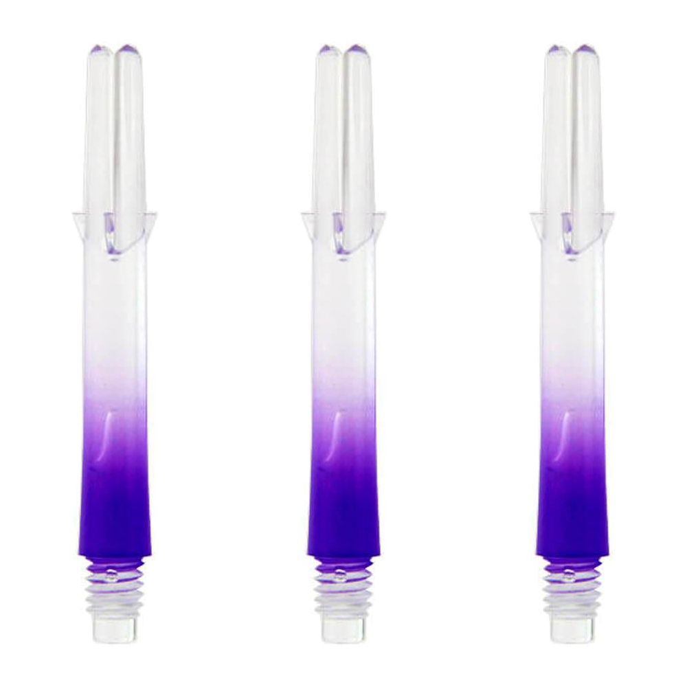 L-Style L-Shaft Locked Two Tone Clear - Purple / 260