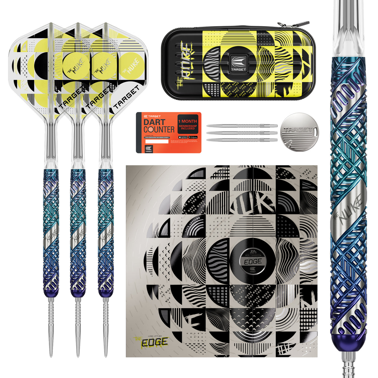 Target - Luke Littler Edge - 95% Tungsten Darts (SP)