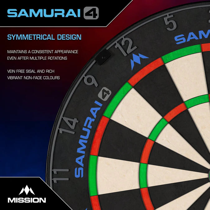 Mission - Samurai 4 Graphite Dartboard