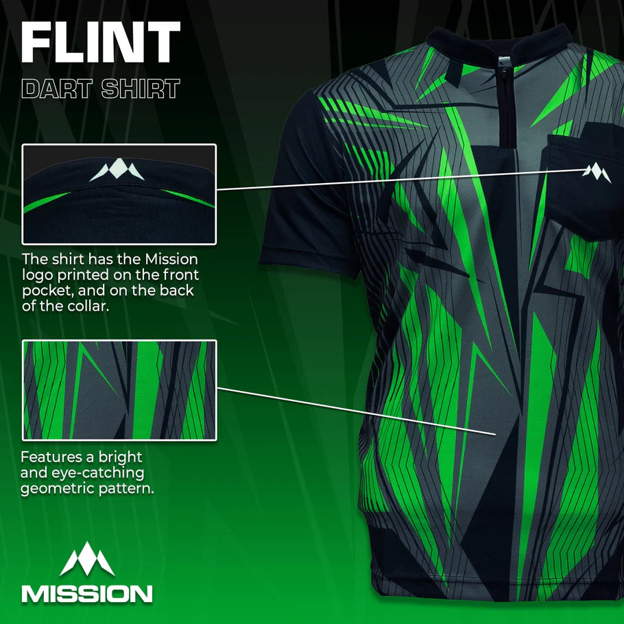 Mission - Flint Darts Shirts