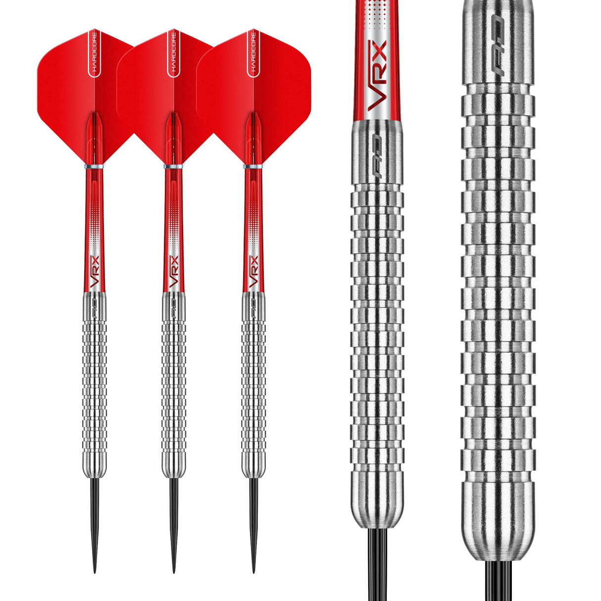 Set of three Red Dragon Hell Fire A darts