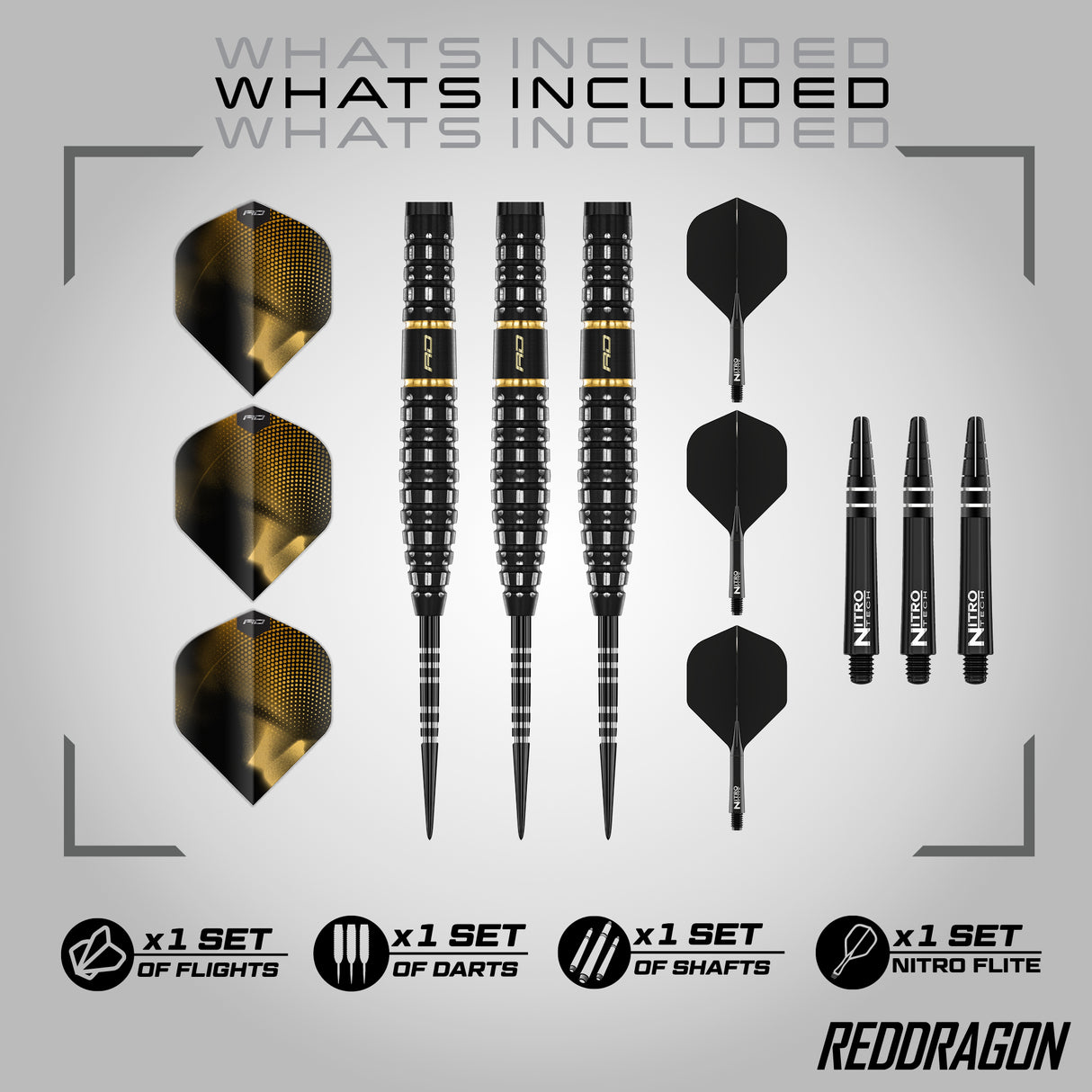 Red Dragon - Ascend Torpedo - 90% Tungsten Darts