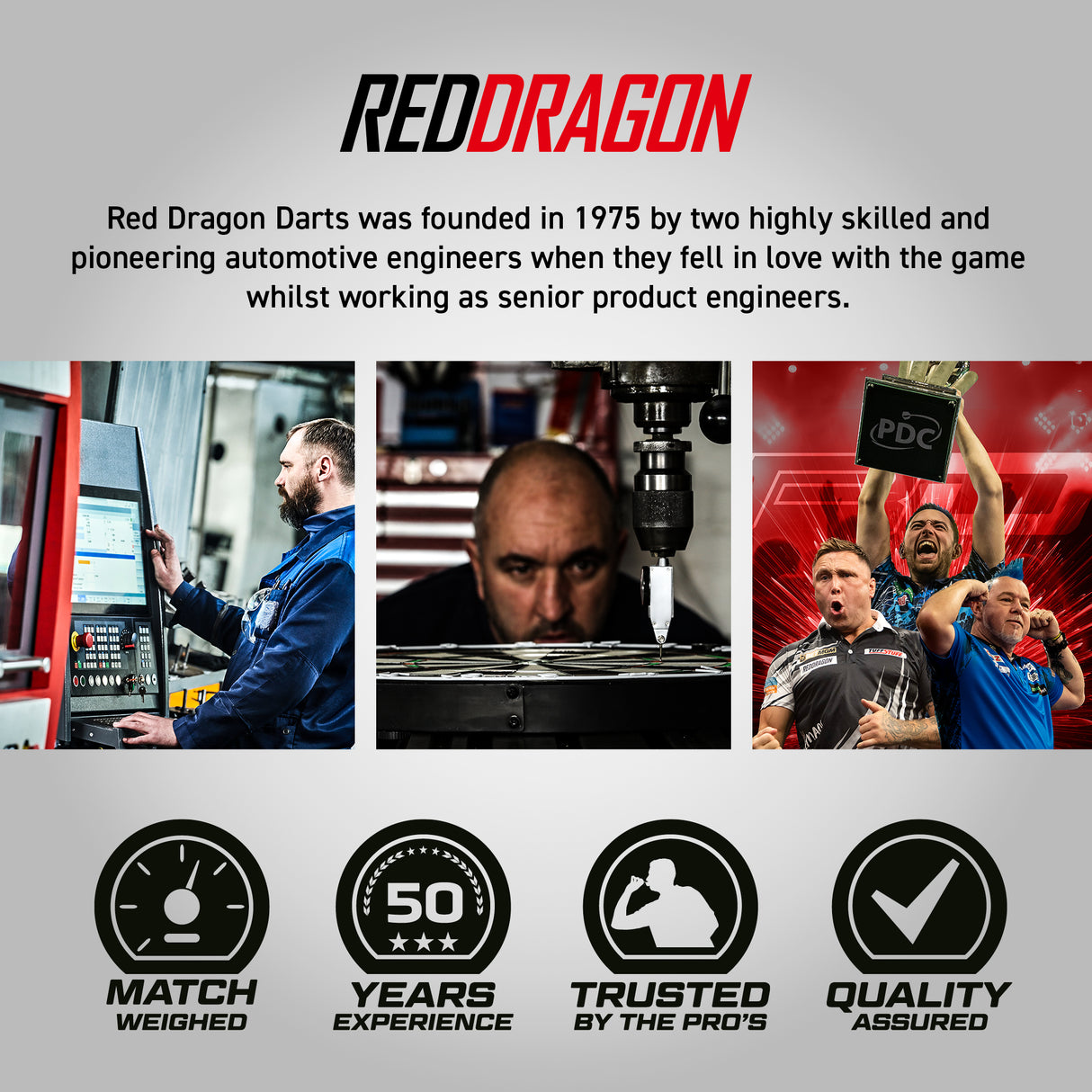 Red Dragon - Amp Torpedo - 90% Tungsten Darts