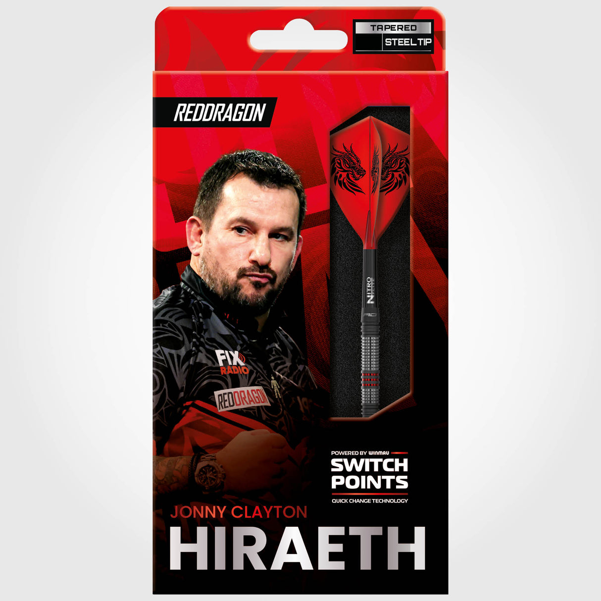 Red Dragon - Jonny Clayton Hiraeth - 90% Tungsten Darts (SP)