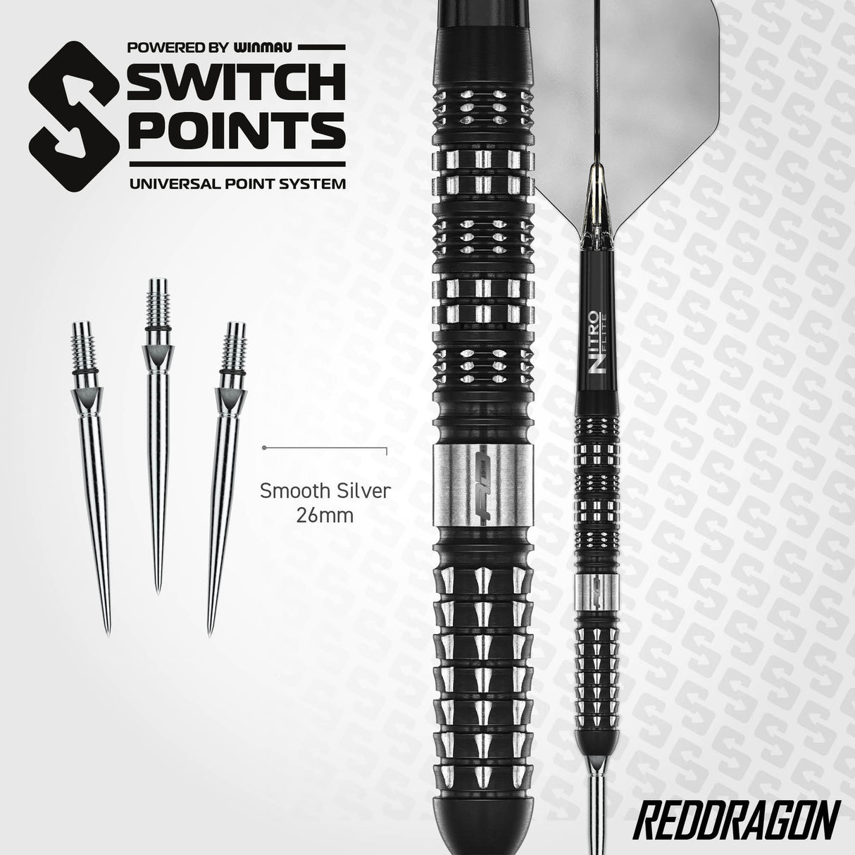 Red Dragon - Recon Parallel - 90% Tungsten Darts (SP)