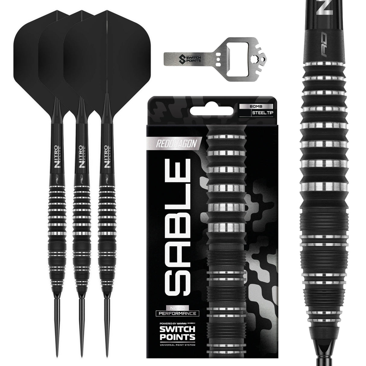 Red Dragon - Sable 03 Bomb - 90% Tungsten Darts (SP)