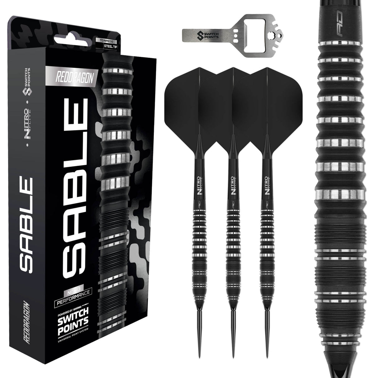 Red Dragon - Sable 02 Torpedo - 90% Tungsten Darts (SP)