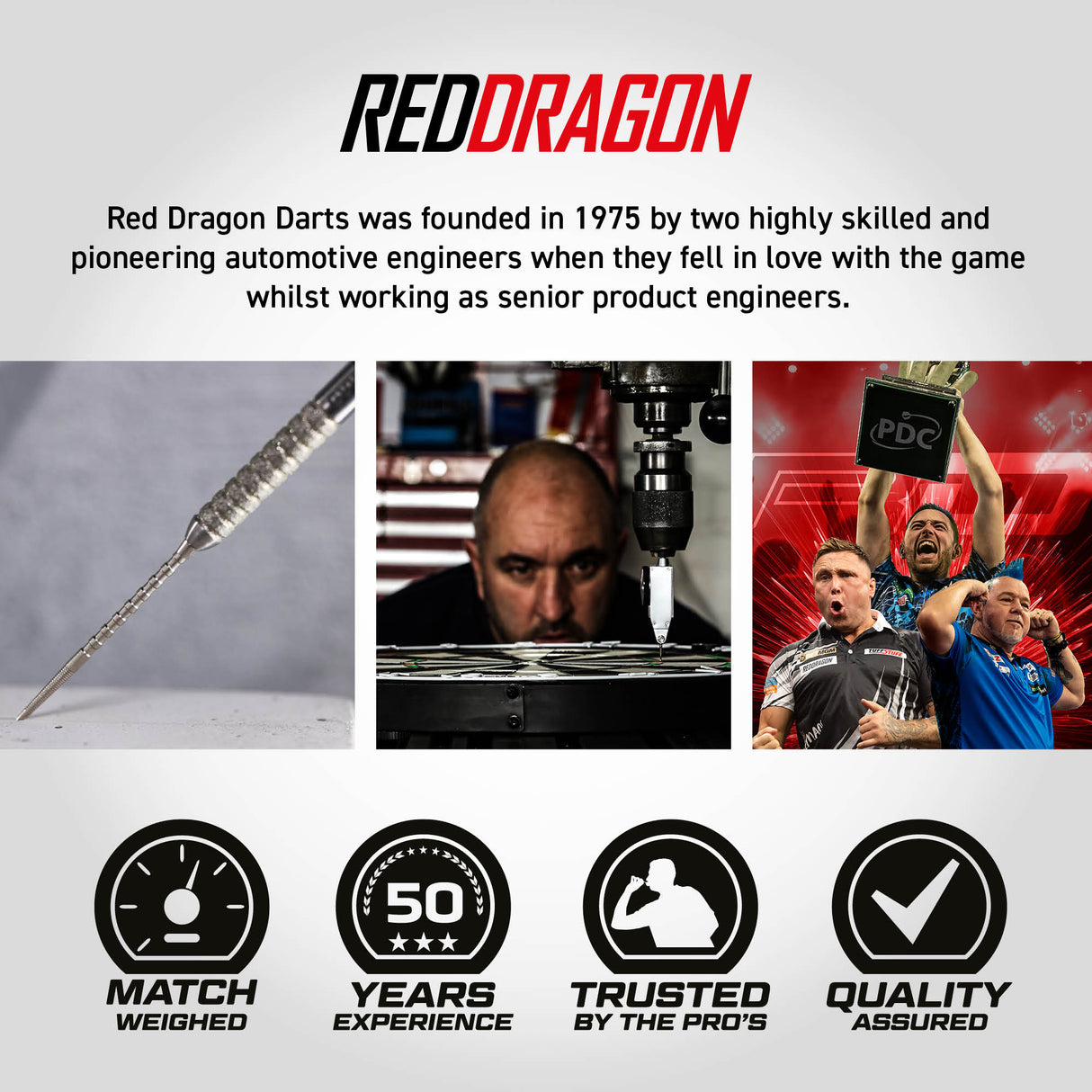 Red Dragon - Gian Van Veen Tour Edition - 90% Tungsten Darts (SP)
