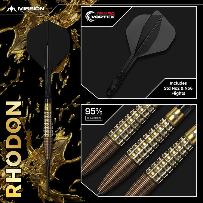 Mission - Rhodon - 95% Tungsten Darts