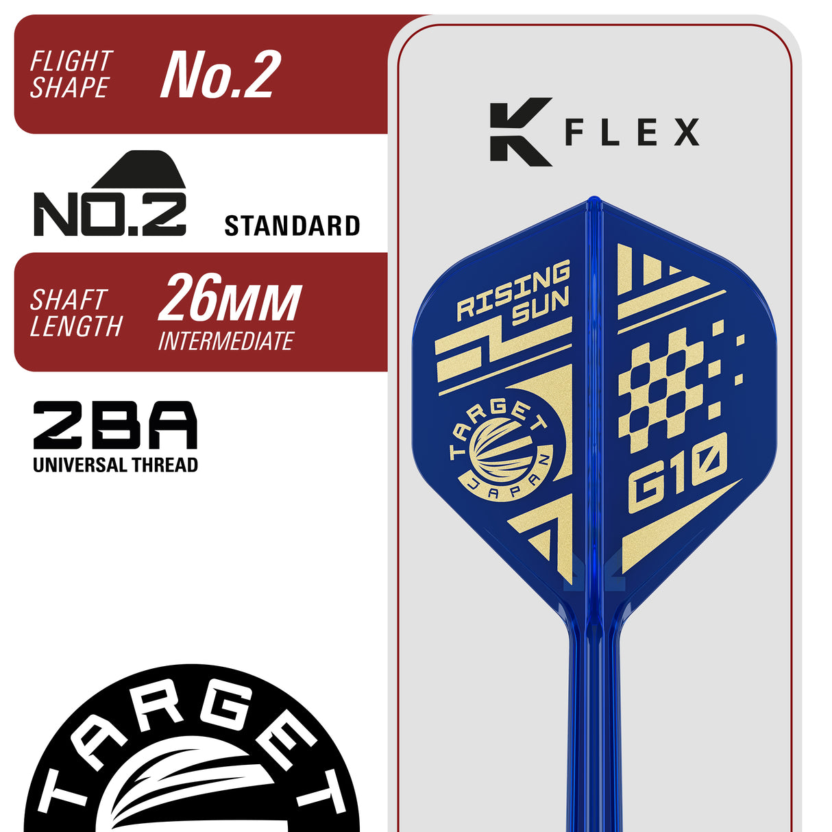 Target Japan Rising Sun G10.5 Darts