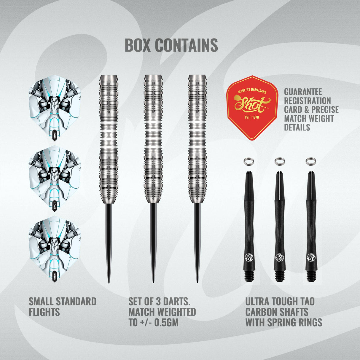 Shot - AI Scorpula - 90% Tungsten Darts