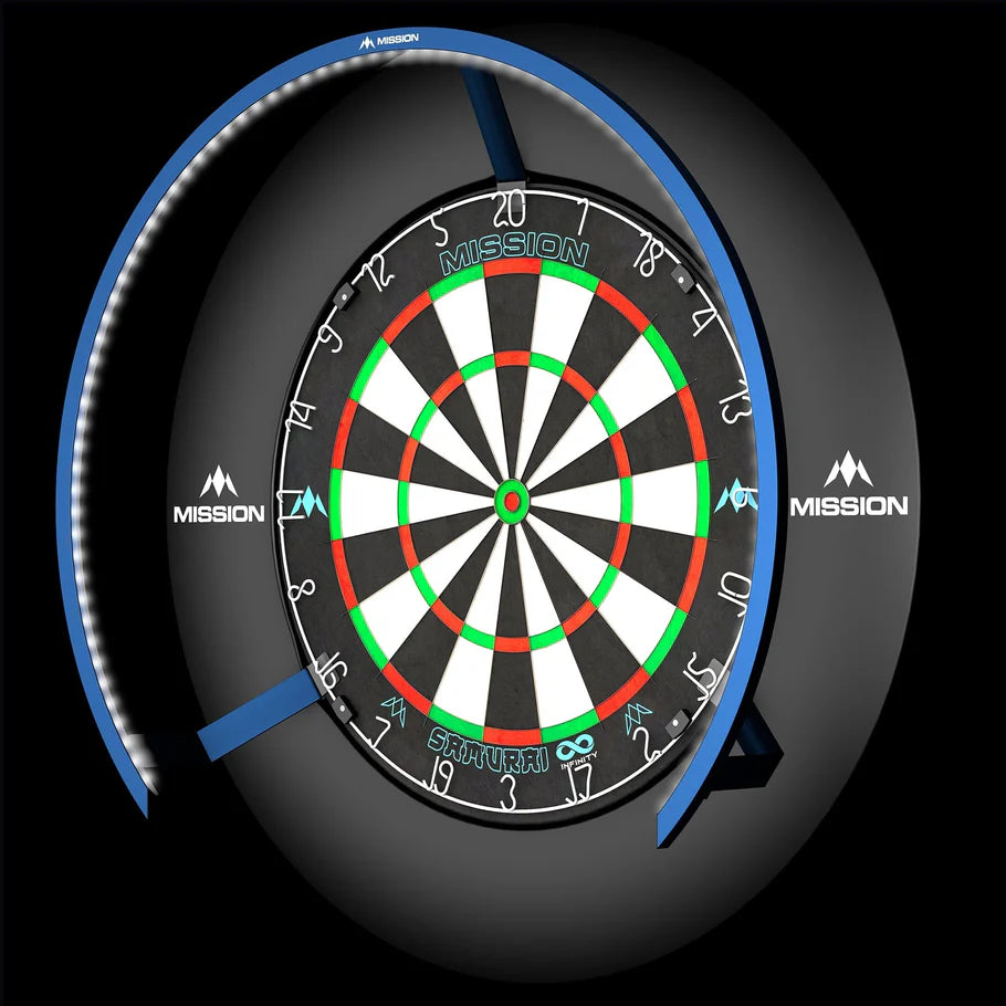 Mission Torus 270 - Dartboard Lighting - Bright White Light (5 Colours)