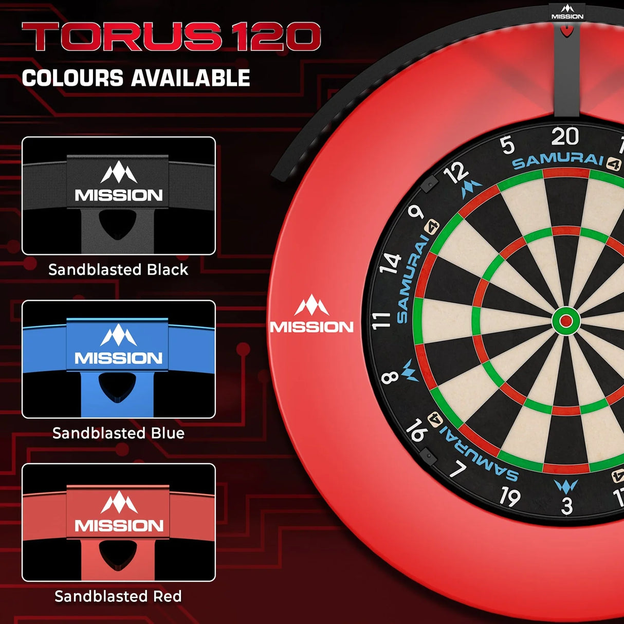 Mission - Torus 120 Dartboard Light