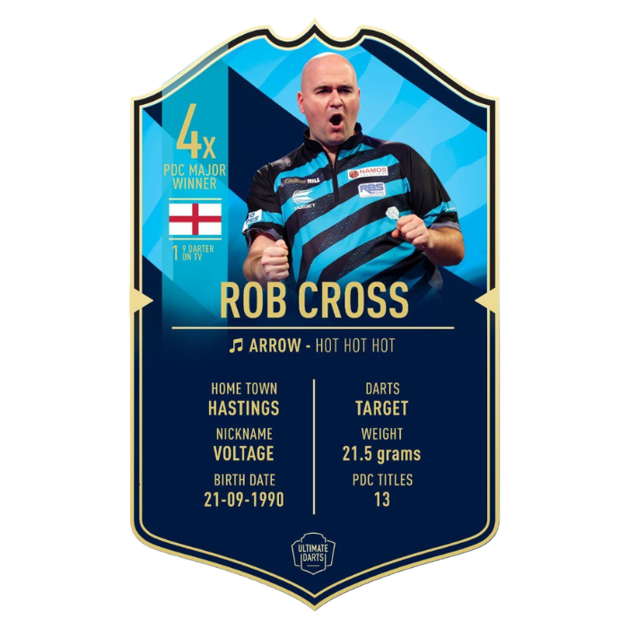 Ultimate Darts - Rob Cross Ultimate Card
