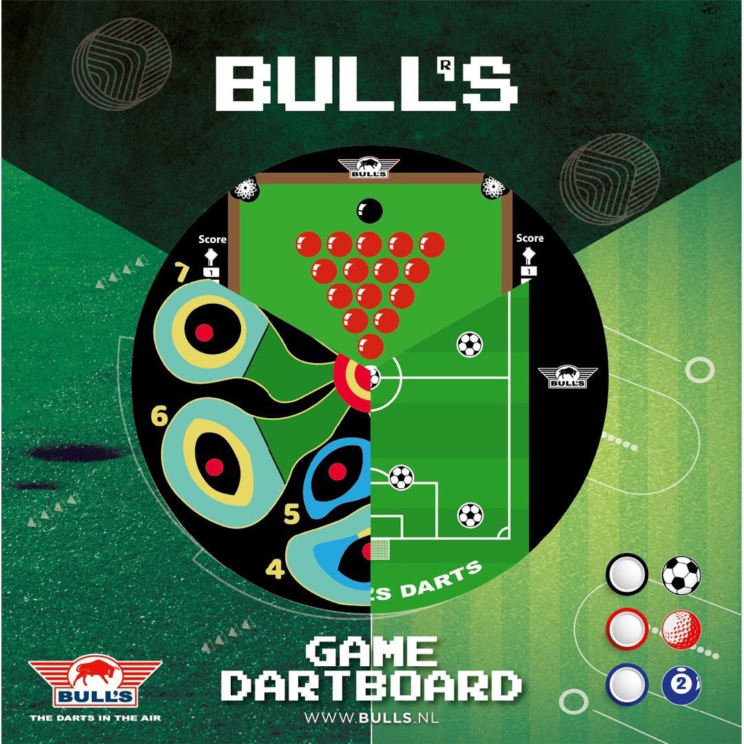 Bull's NL - Game Board Snooker Dartboard