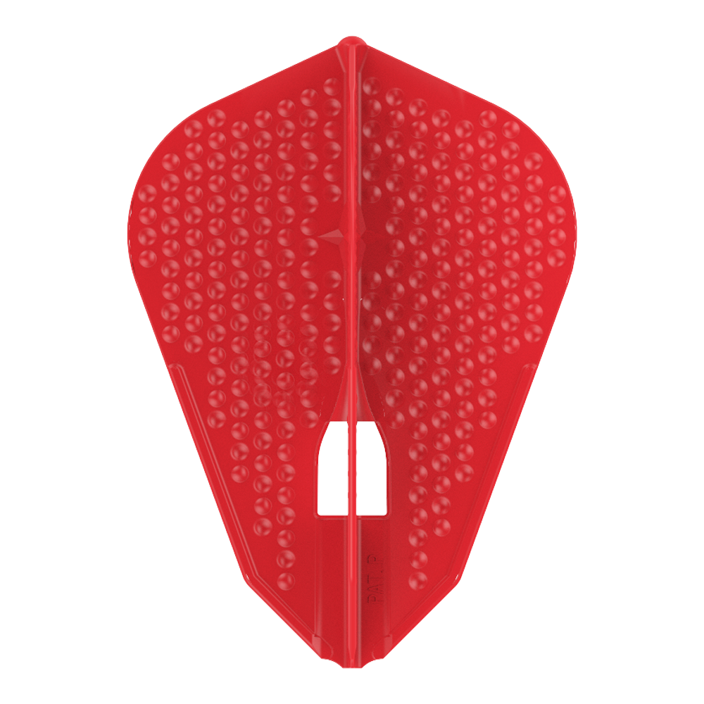 L-Style L9 Pro Dimple Flights - Red
