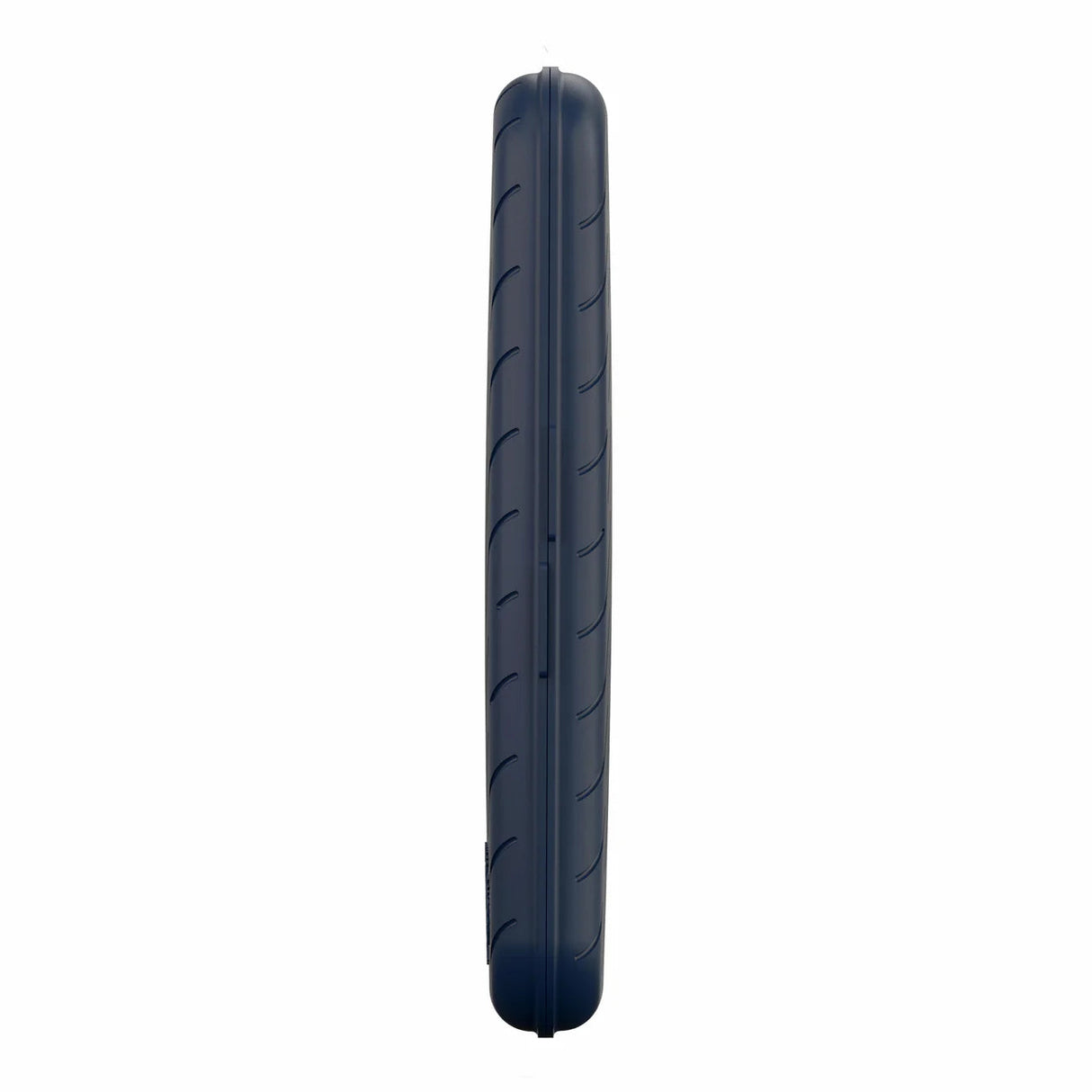 Slim darts case side profile close-up showing thin design and protective shell, isolated on white background for dart storage