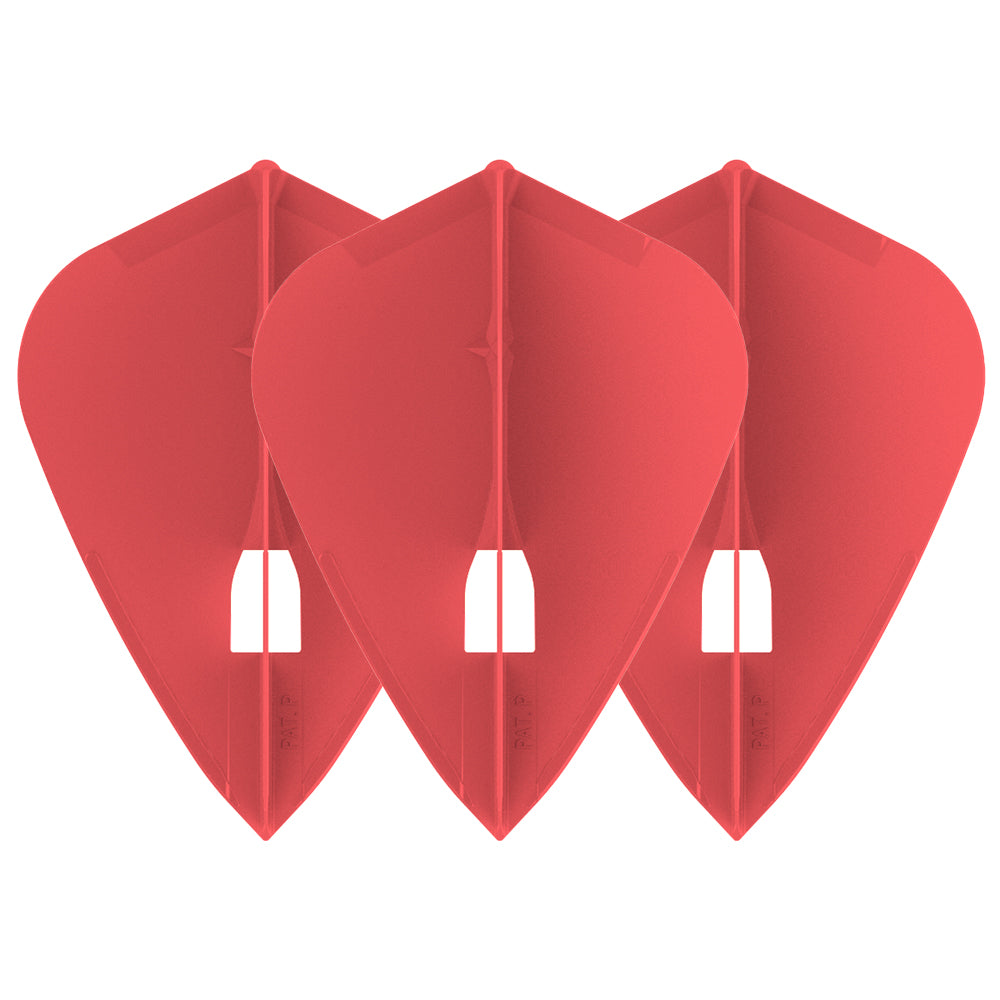 L-Style L4 Pro Kite Flights - Red, set of three