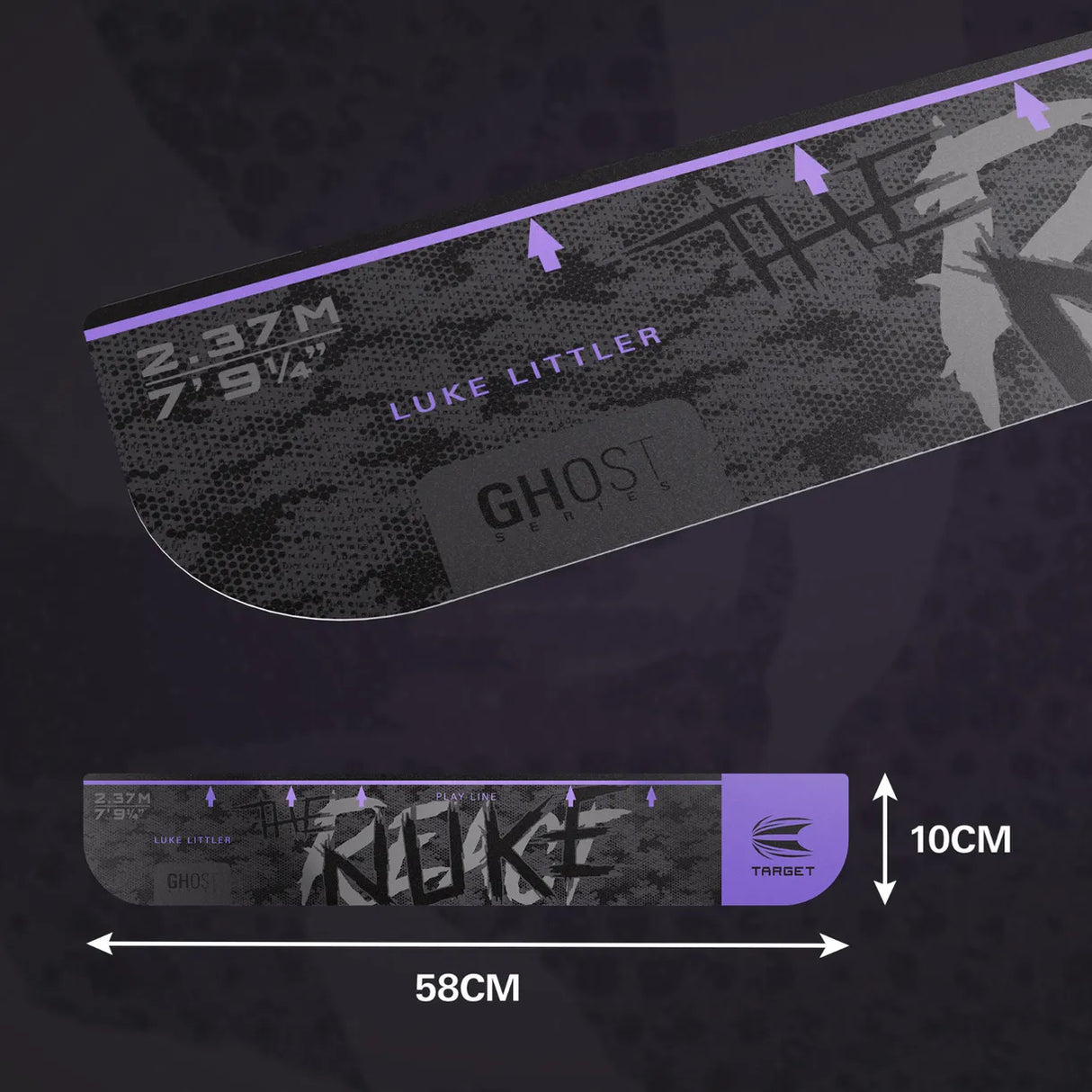 Target - Luke Littler Throw Line