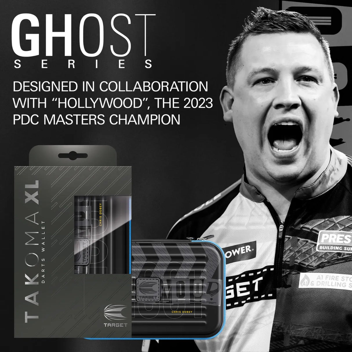 Target - Takoma XL Chris Dobey Ghost Darts Case