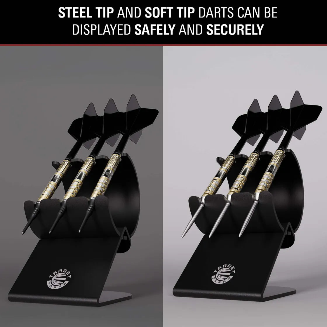 Target Japan - DS3 02 Black Darts Stand