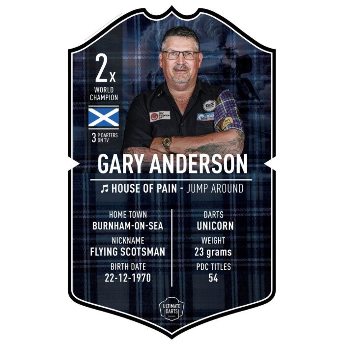 Ultimate Card - Gary Anderson Card