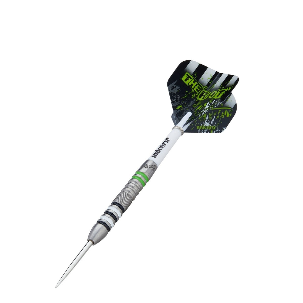 Unicorn Callan Rydz The Riot dart three-quarter view