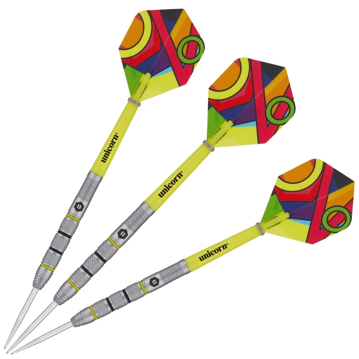 Unicorn Flair 2 three darts assembled