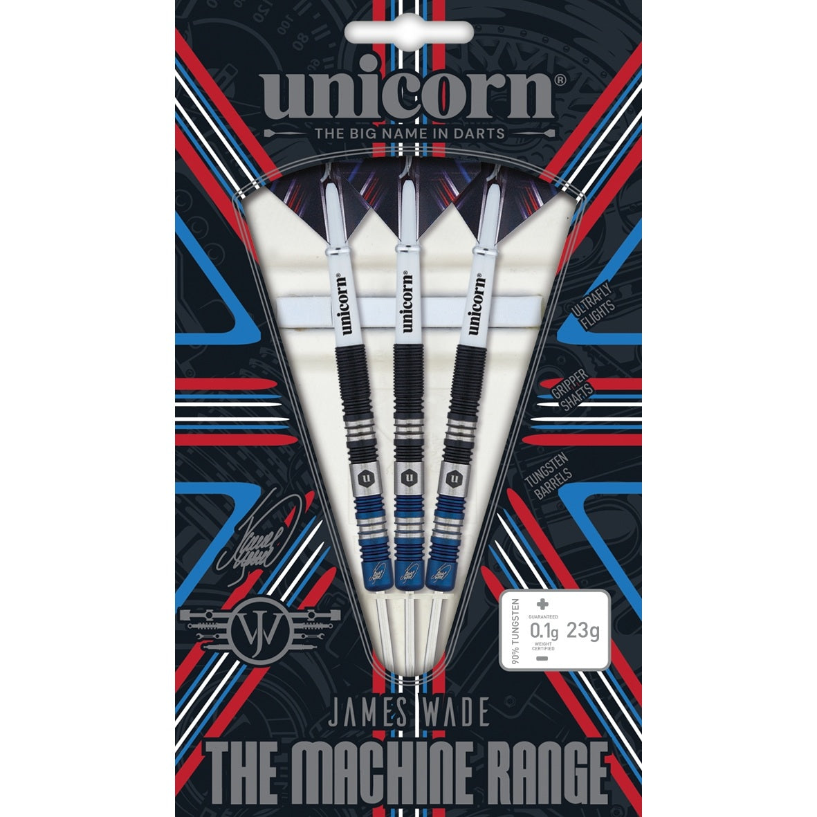 Unicorn James Wade Two Tone retail packaging